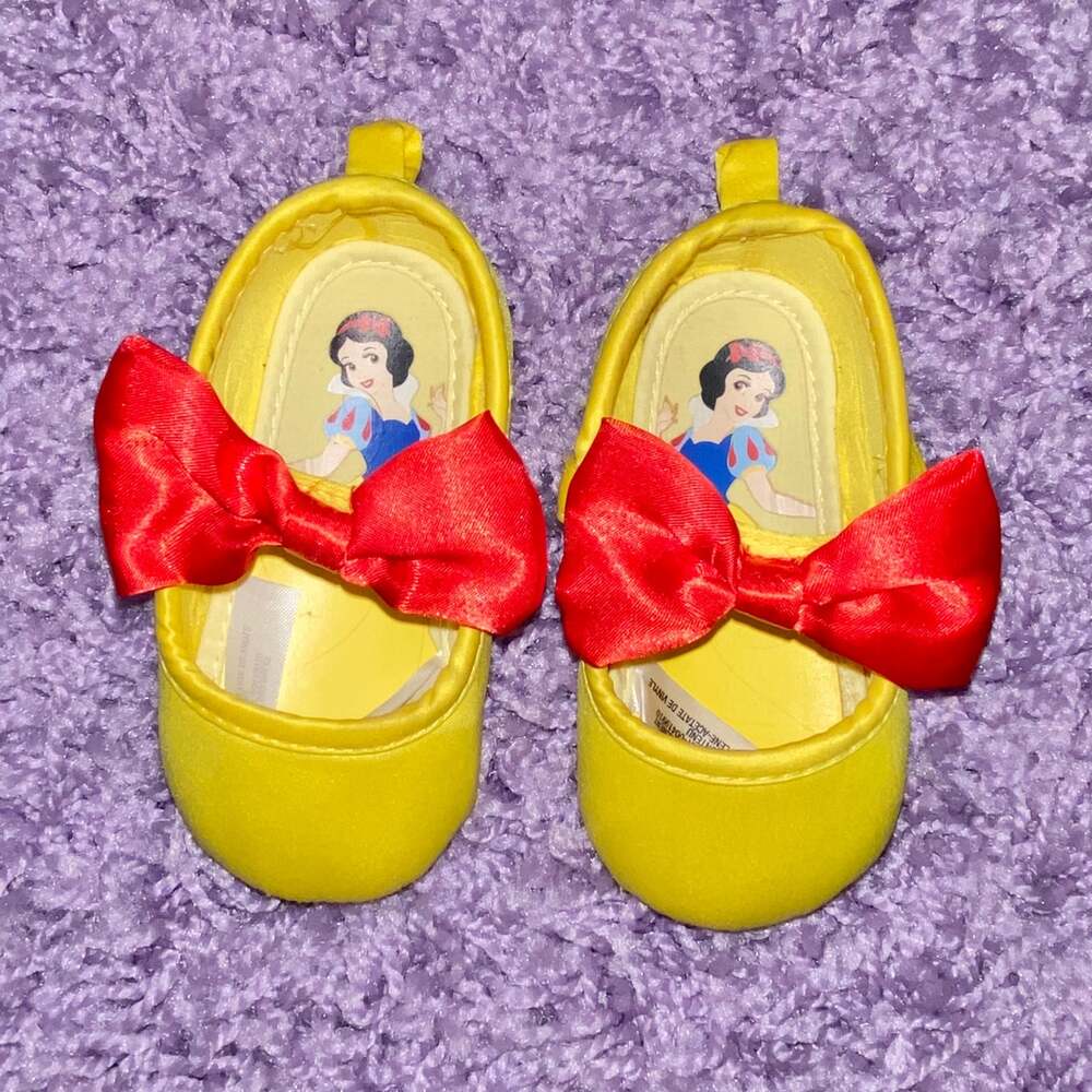 12-18m Baby Girls Disney Snow White Halloween Costume Dress w/ Shoes - Picture 7 of 8